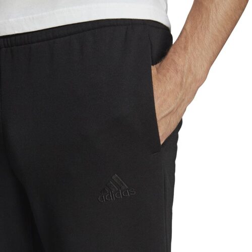 Adidas Essentials Fleece Tapered Cuff Logo Pants Ανδρικό Παντελόνι