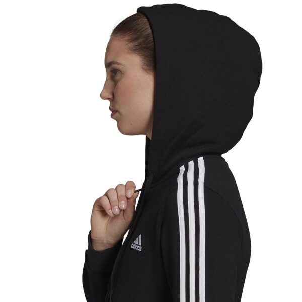 Adidas Essentials Fleece 3-Stripes Full-Zip Hoodie Γυναικεία Ζακέτα