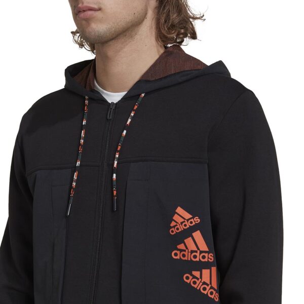 Adidas Essentials Brandlove Fleece Full-Zip Hoodie Ανδρική Ζακέτα