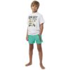 Body Action Boys Short Length Swim Shorts Παιδικό-Εφηβικό Μαγιό