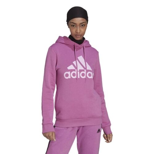 Adidas Loungewear Essentials Logo Fleece Hoodie Γυναικεία Μπλούζα