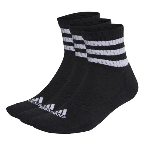 Adidas 3-Stripes Cushioned Sportswear Mid-Cut Socks