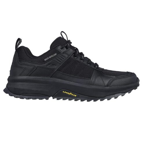 Skechers Goodyear Mesh Lace-Up Outdoor Shoe W/ Air-Cooled Memory Foam